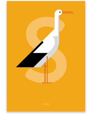 Stork print