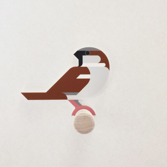 Sparrow wall hook