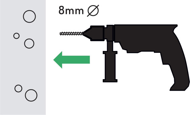 HH drill a hole HH drill a hole