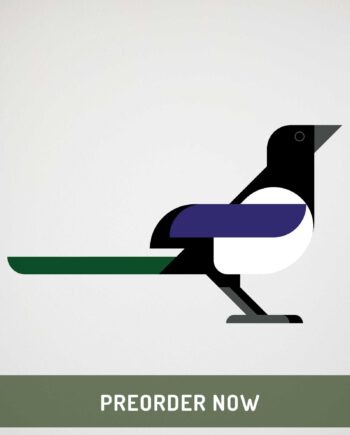 magpie wall sticker preorder
