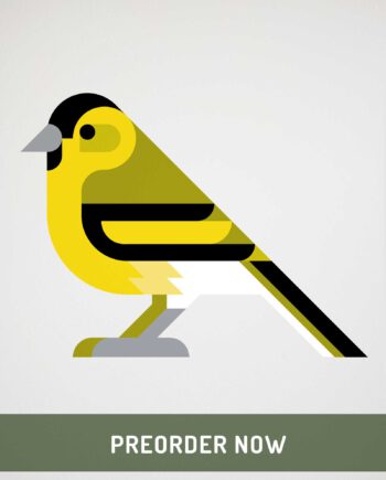siskin wall sticker preorder